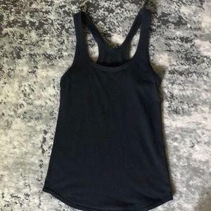 Black lululemon racerback tank